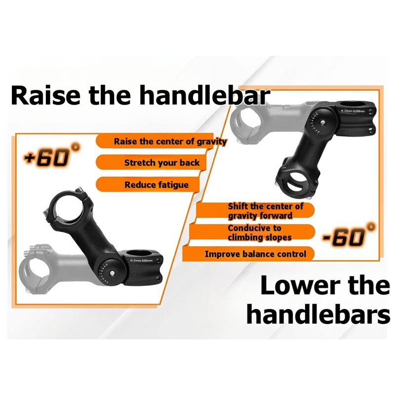 NEW HOT In Stock-For Mountain  - đánh giá và giá Handlebar Riser Stem