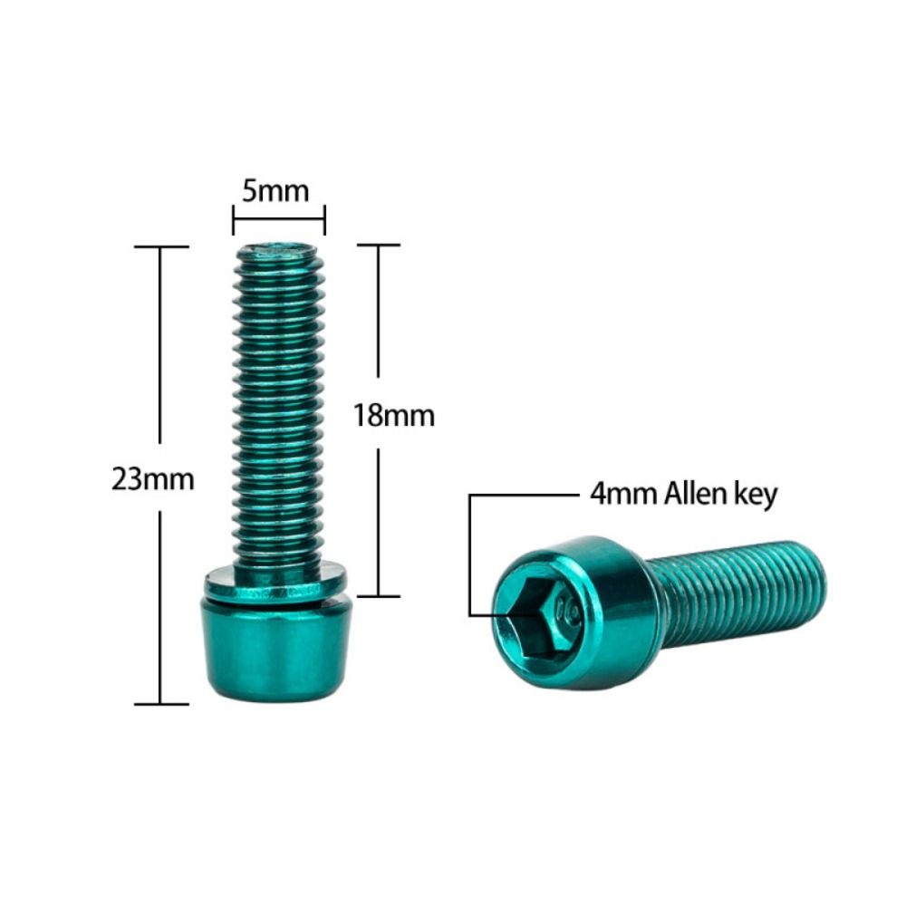6pcs Titanium-plated Bicycle H - đánh giá và giá Handlebar Riser Stem