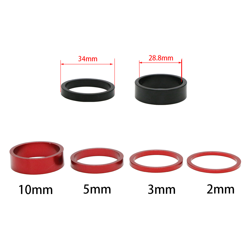 6Pcs/Set 10mm MTB Road Bike St - đánh giá và giá Handlebar Riser Stem