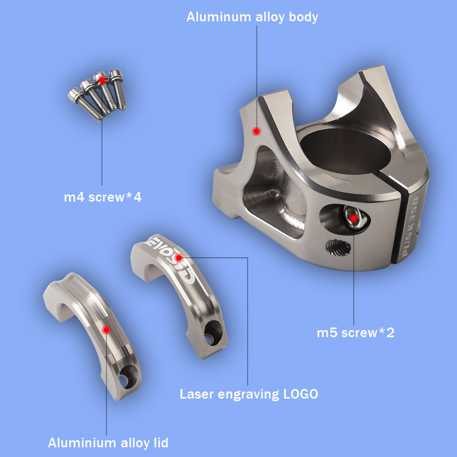 EVOSID Mountain Bicycle Stem 3 - đánh giá và giá Handlebar Riser Stem